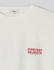 T-shirt imprim&eacute; devant / dos