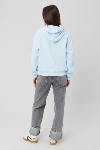 Sweat uni &agrave; capuche