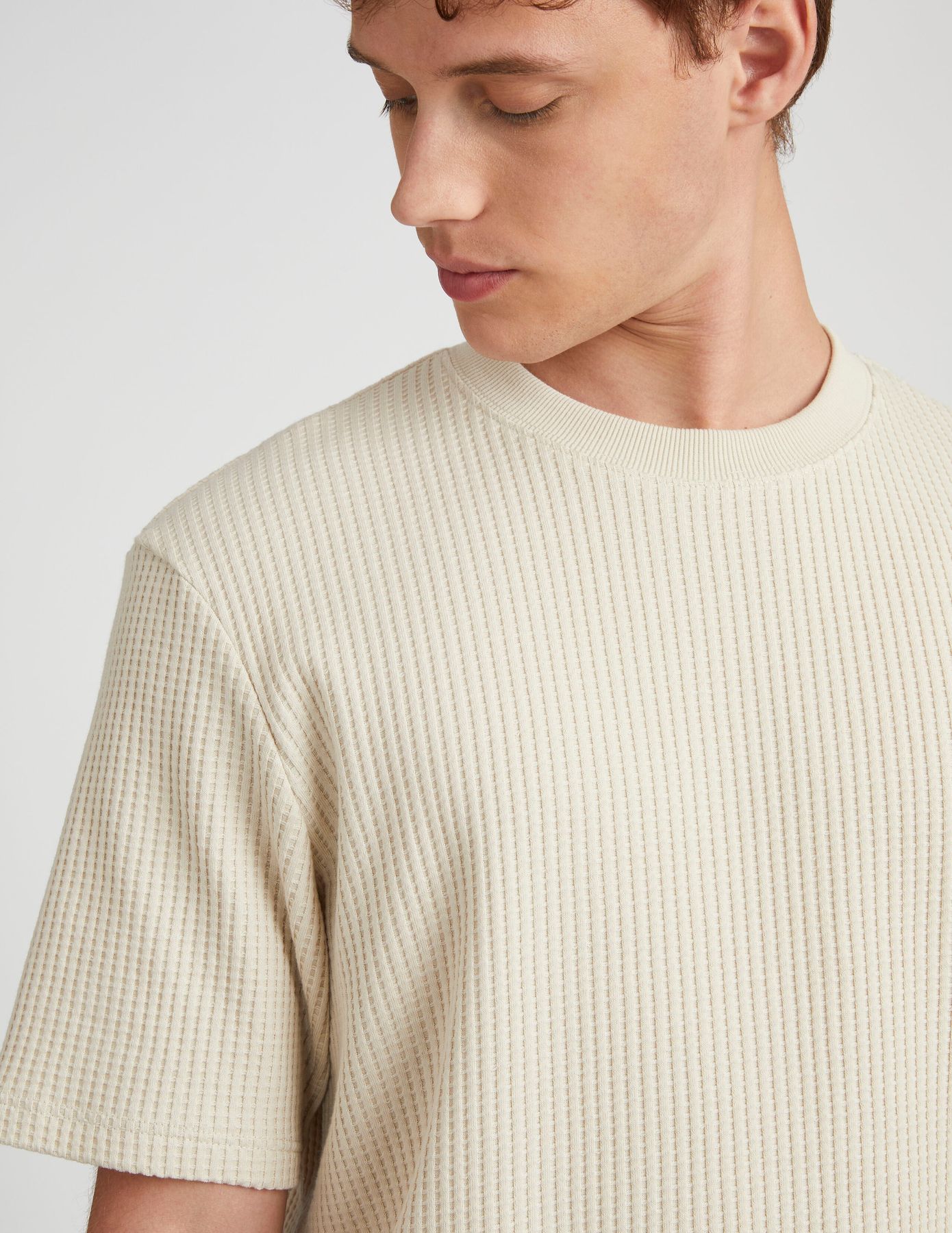 T-shirt texturé