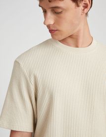 T-shirt texturé