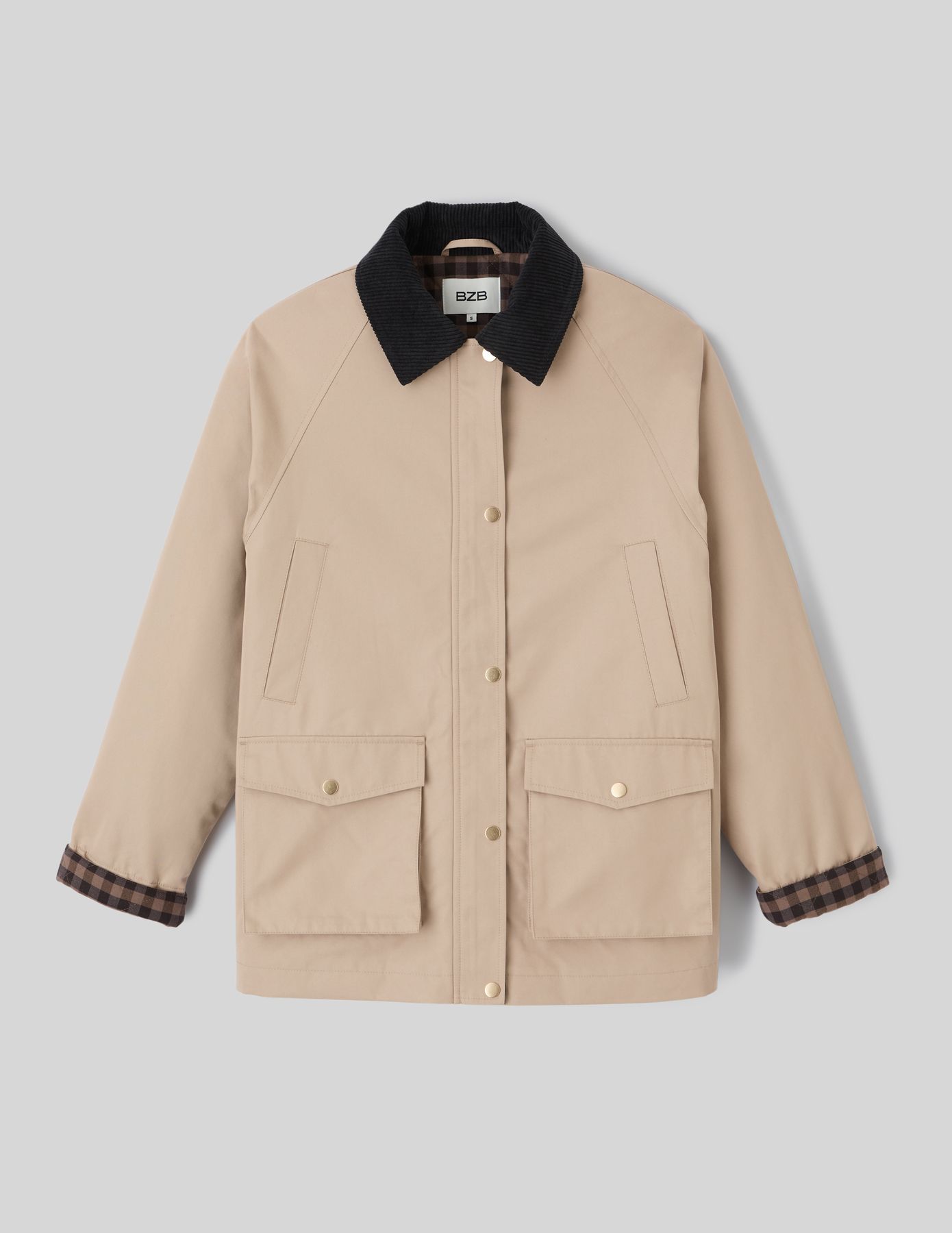 Veste style barbour