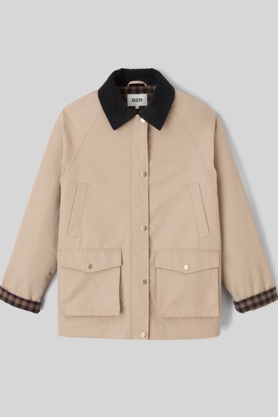 Veste style barbour