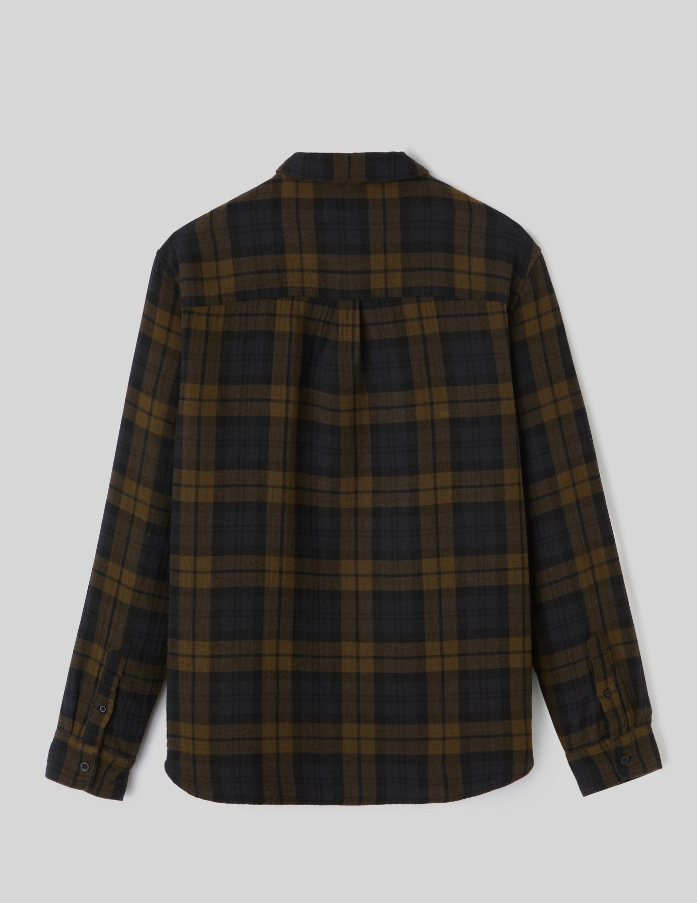 Chemise &agrave; carreaux en gaze de coton