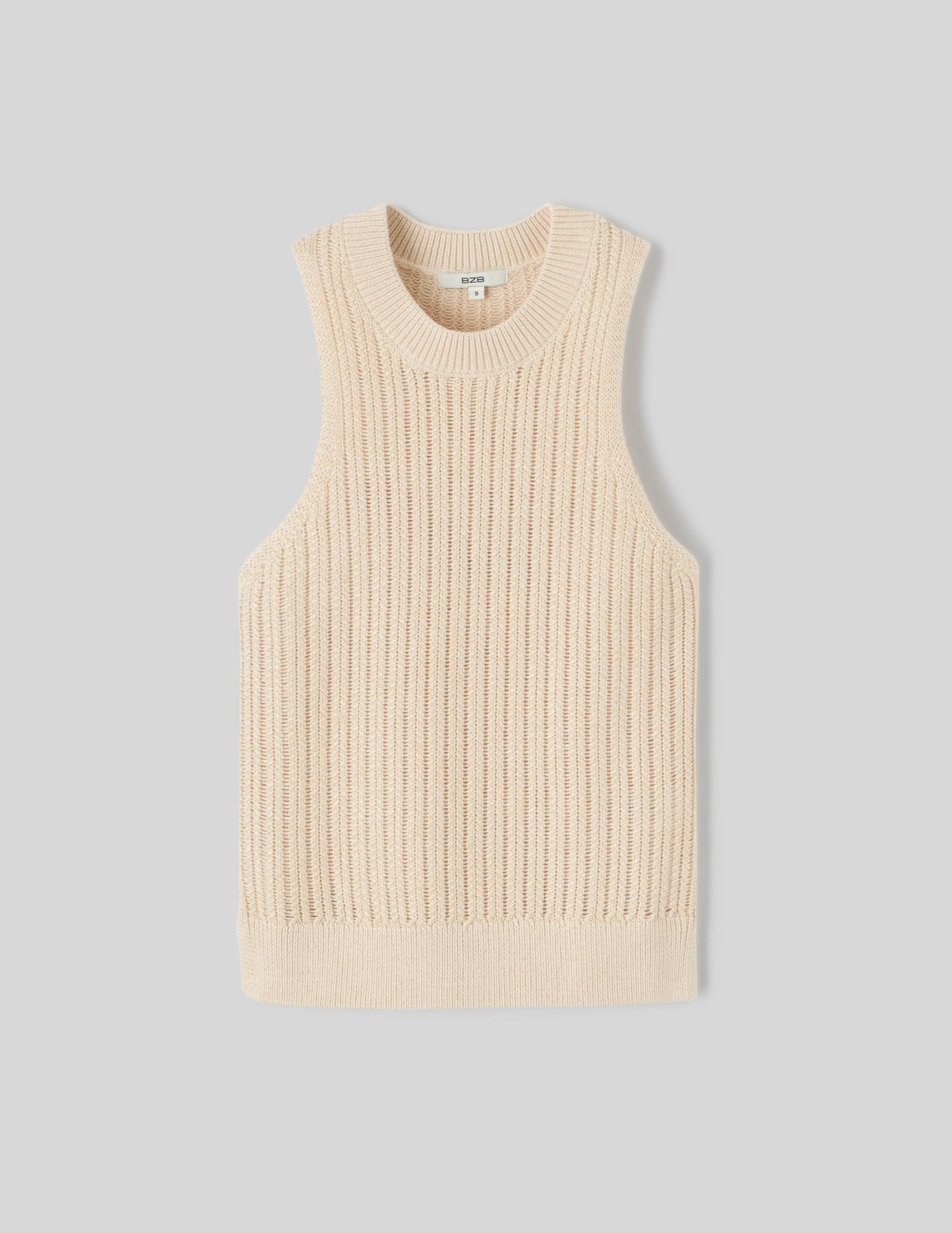 Débardeur en crochet pailleté
