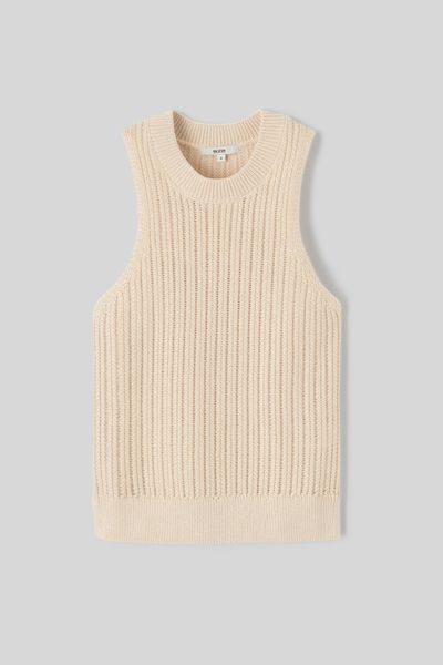 Débardeur en crochet pailleté