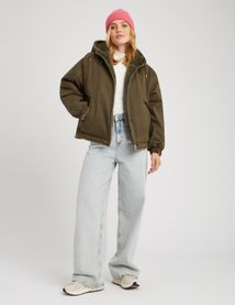 Blouson &agrave; capuche