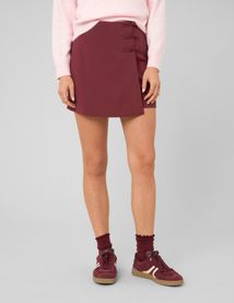 Jupe short en polyester recycl&eacute;