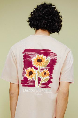 T-shirt imprim&eacute; et brod&eacute;