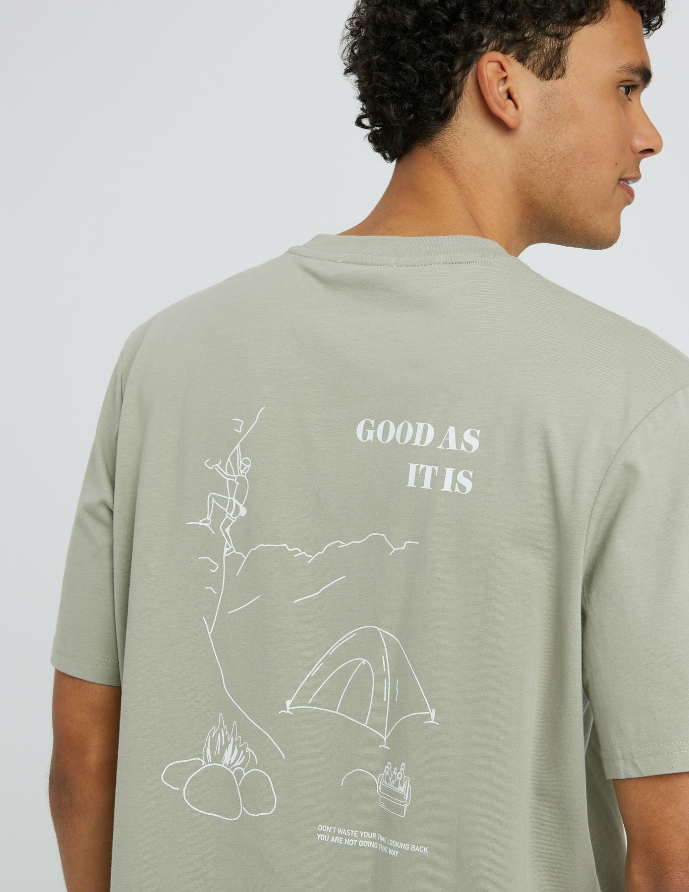 T-shirt imprim&eacute; devant dos