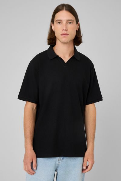 Polo maille c&ocirc;tel&eacute;e