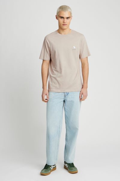 T-shirt brodé à message