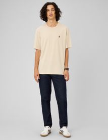 T-shirt broderie poitrine