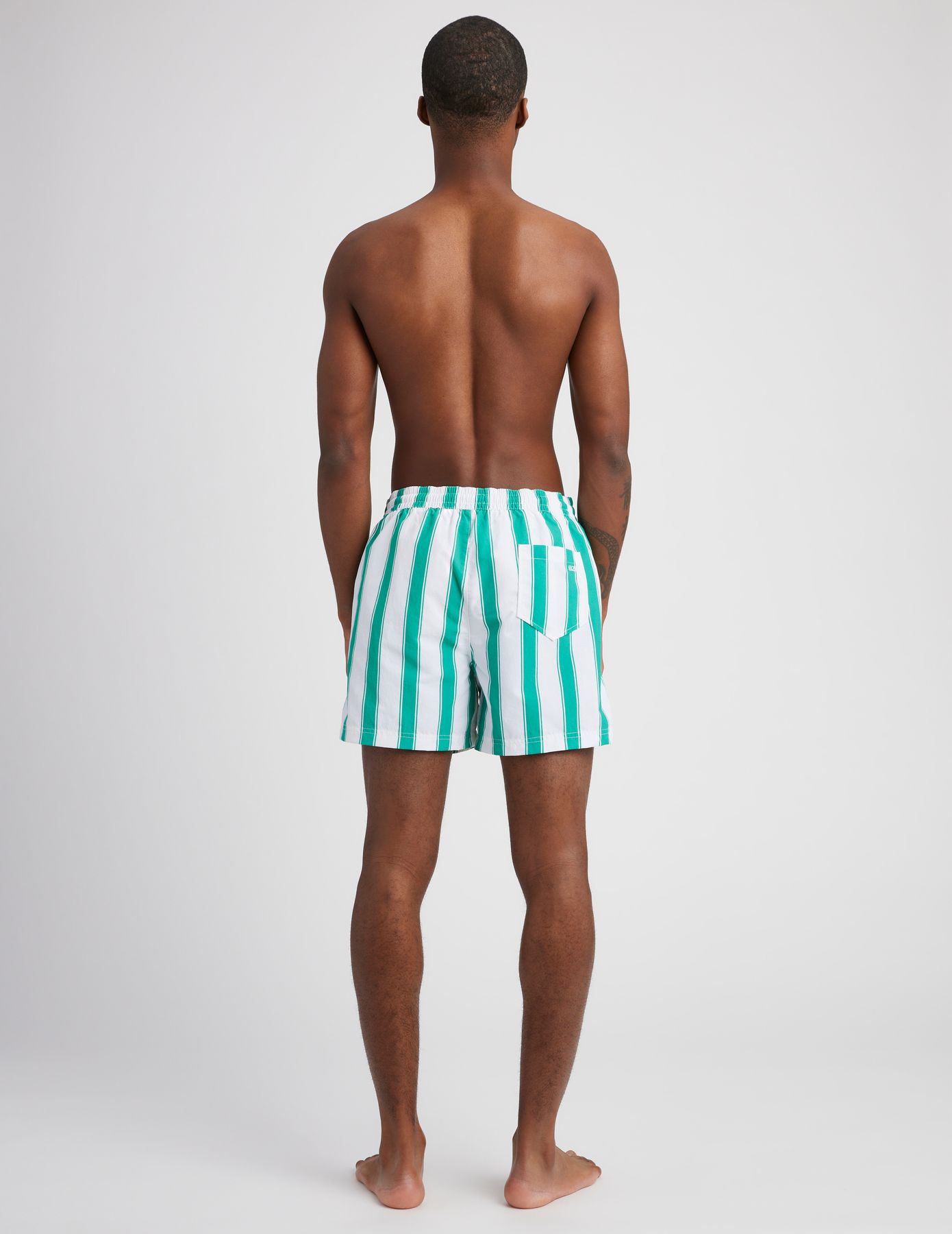 Short de bain rayures