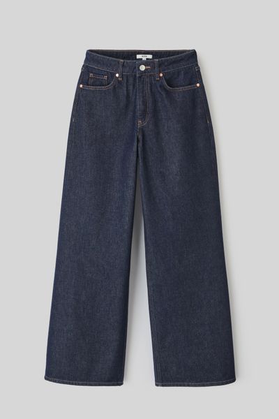 Jean wide leg taille standard