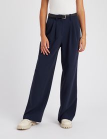 Pantalon tailleur &agrave; pinces