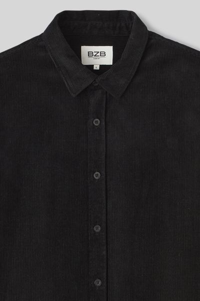 Chemise velours unie