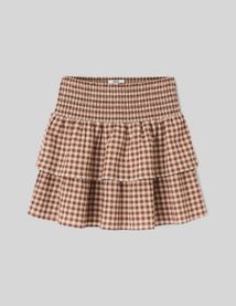 Jupe smocks vichy
