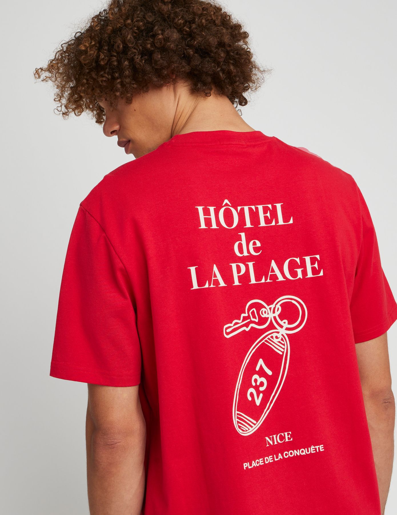 T-shirt imprimé devant dos