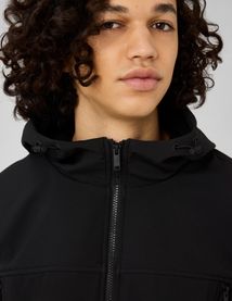Veste &agrave; capuche zipp&eacute;e