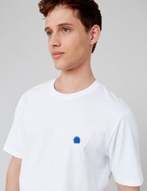 T-shirt brodé à message