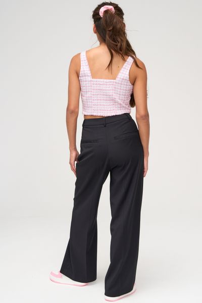 Top corset en tweed