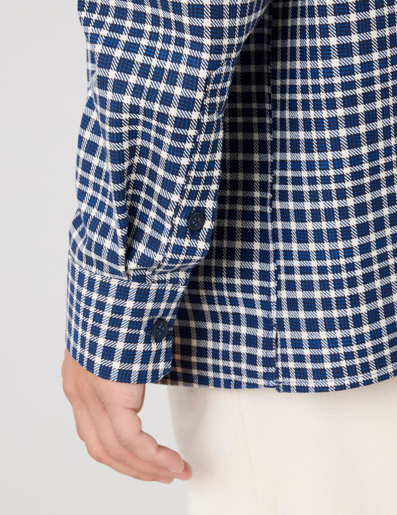 Chemise à carreaux