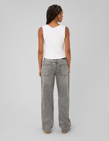 Jean straight taille basse