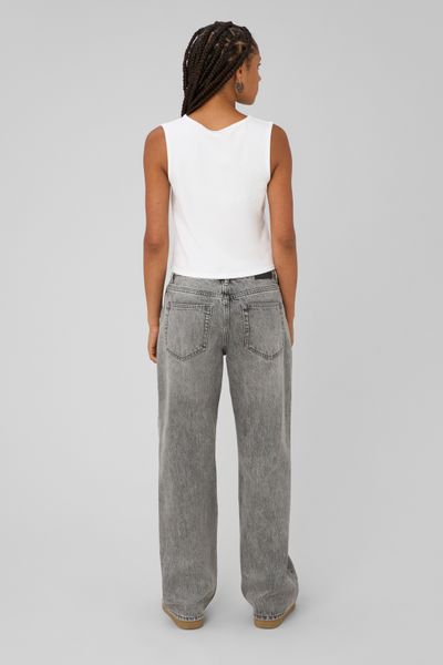 Jean straight taille basse