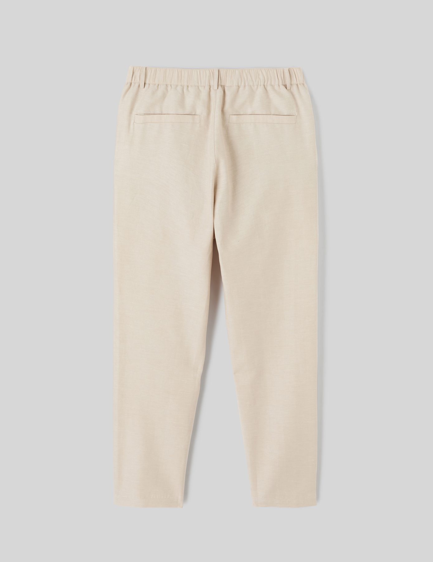 Pantalon de ville coton lin