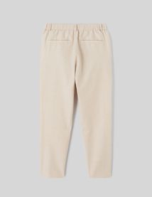 Pantalon de ville coton lin