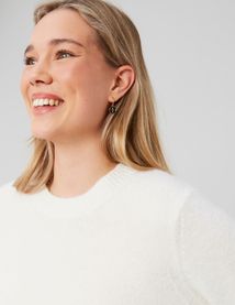 Pull col rond premium
