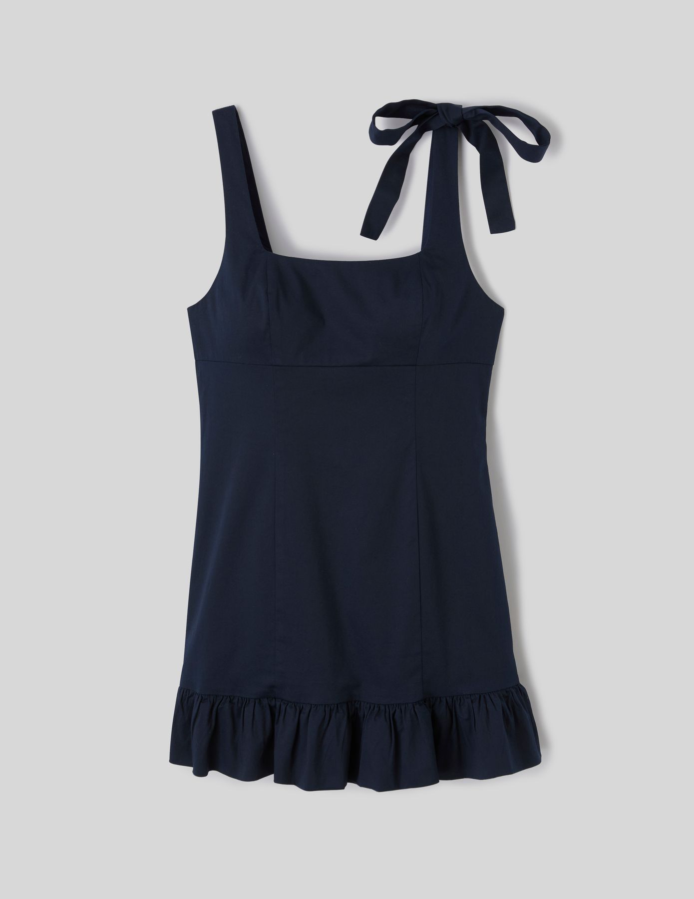 Robe courte &agrave; pois