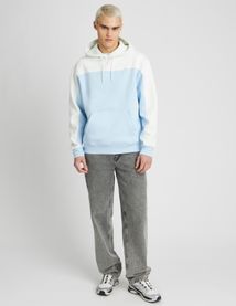 Sweat à capuche colorblock