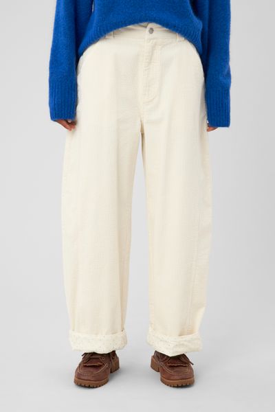 Pantalon balloon en velours