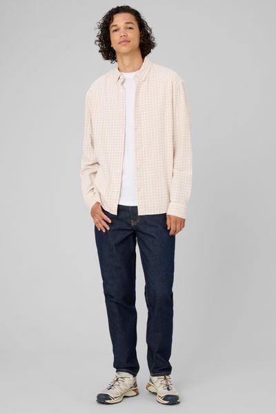 Chemise flanelle &agrave; carreaux