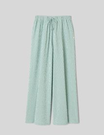 Pantalon large ray&eacute;