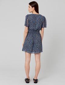 Robe courte imprimée