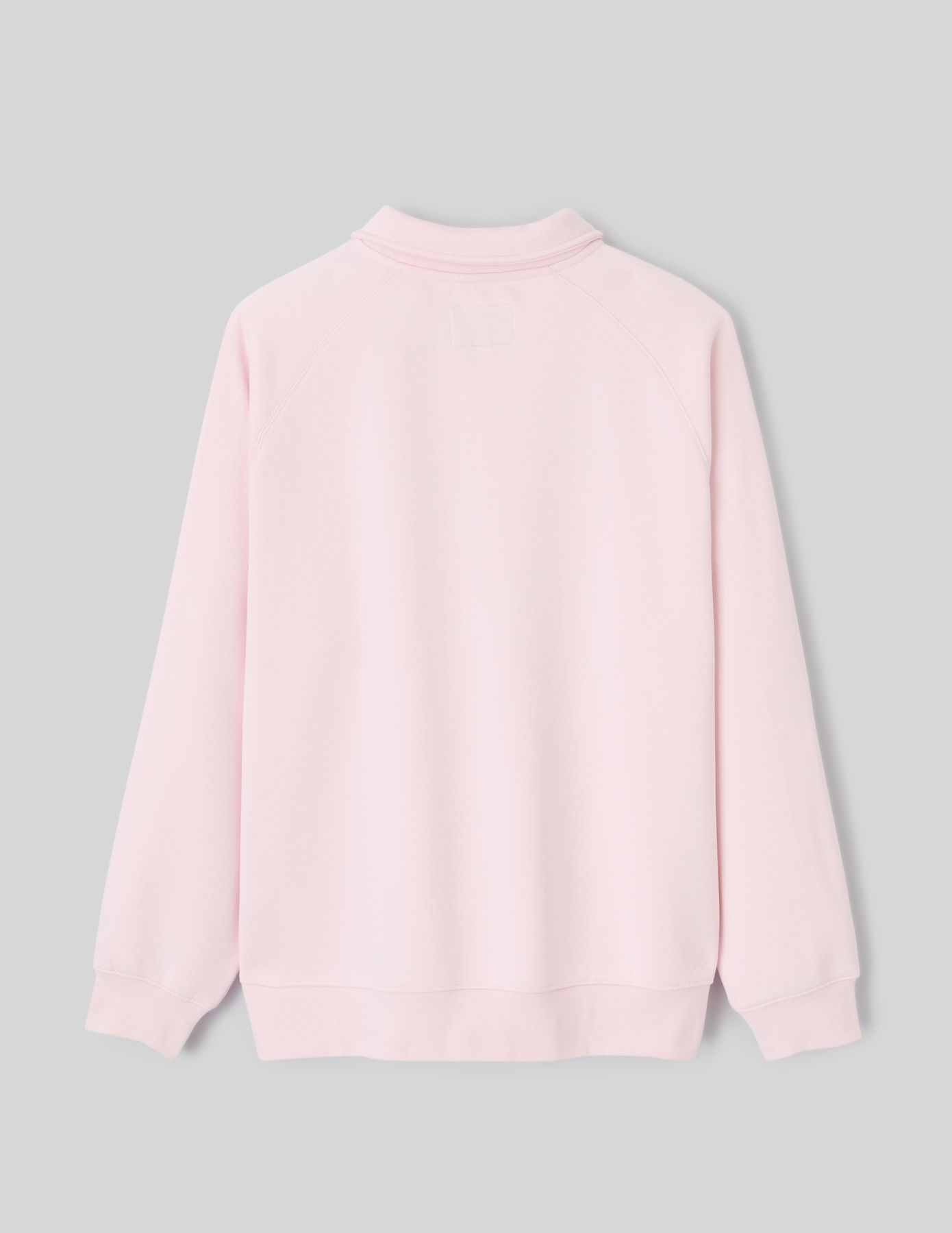 Sweat col polo zippé