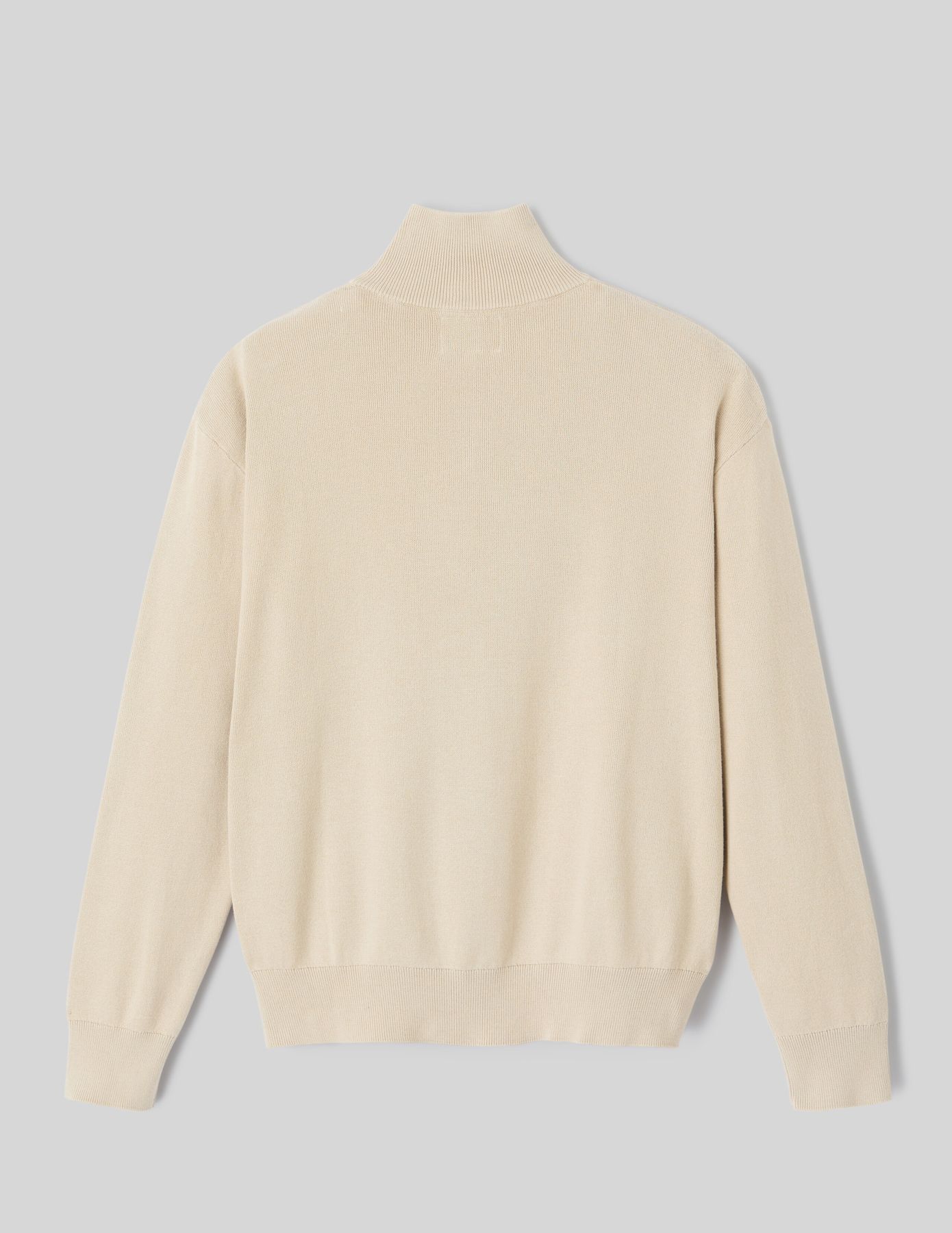 Pull col montant zippé