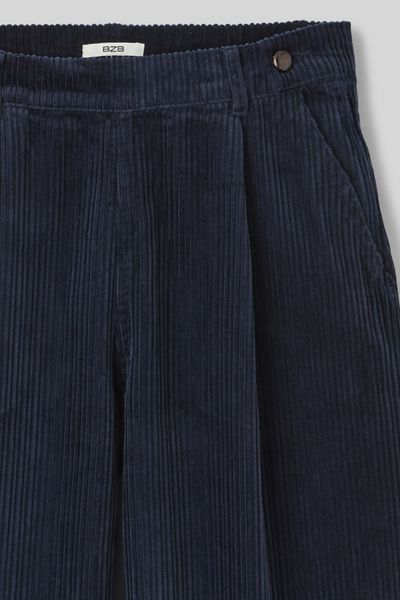 Pantalon velours pinces