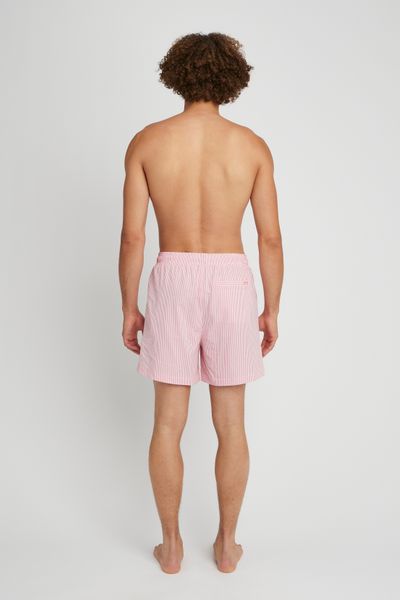 Short de bain en seersucker