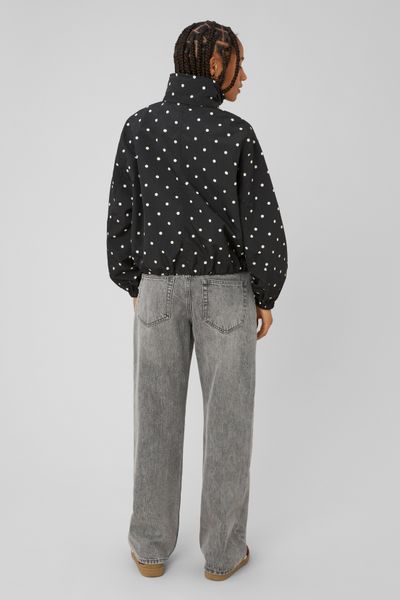 Blouson l&eacute;ger imprim&eacute; pois
