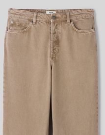 Pantalon loose de couleur