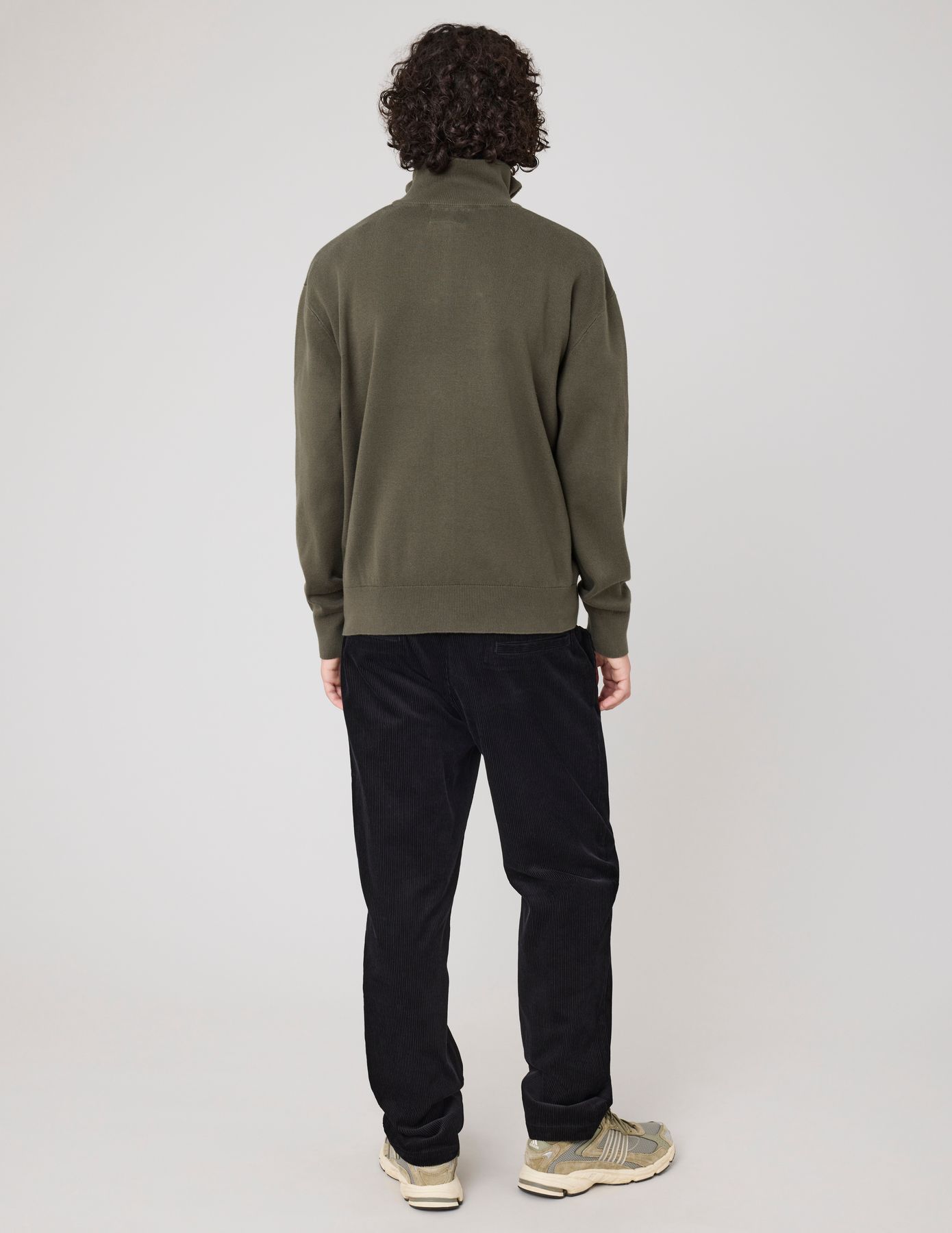 Pantalon velours à pince