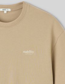 T-shirt imprim&eacute; devant/dos