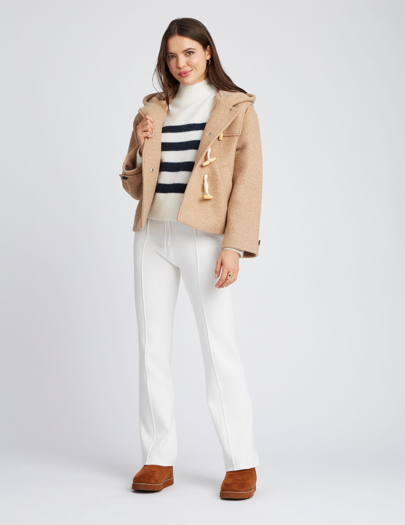 Pantalon maille tricot