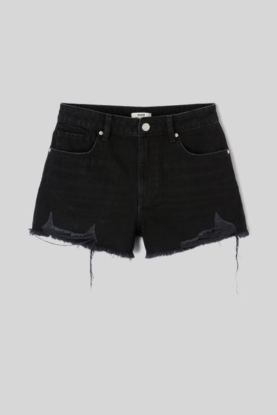 Short en Denim Raw cut