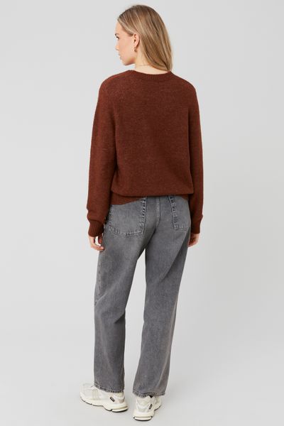 Pull col rond premium