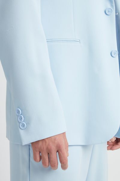 Veste de costume coupe droite