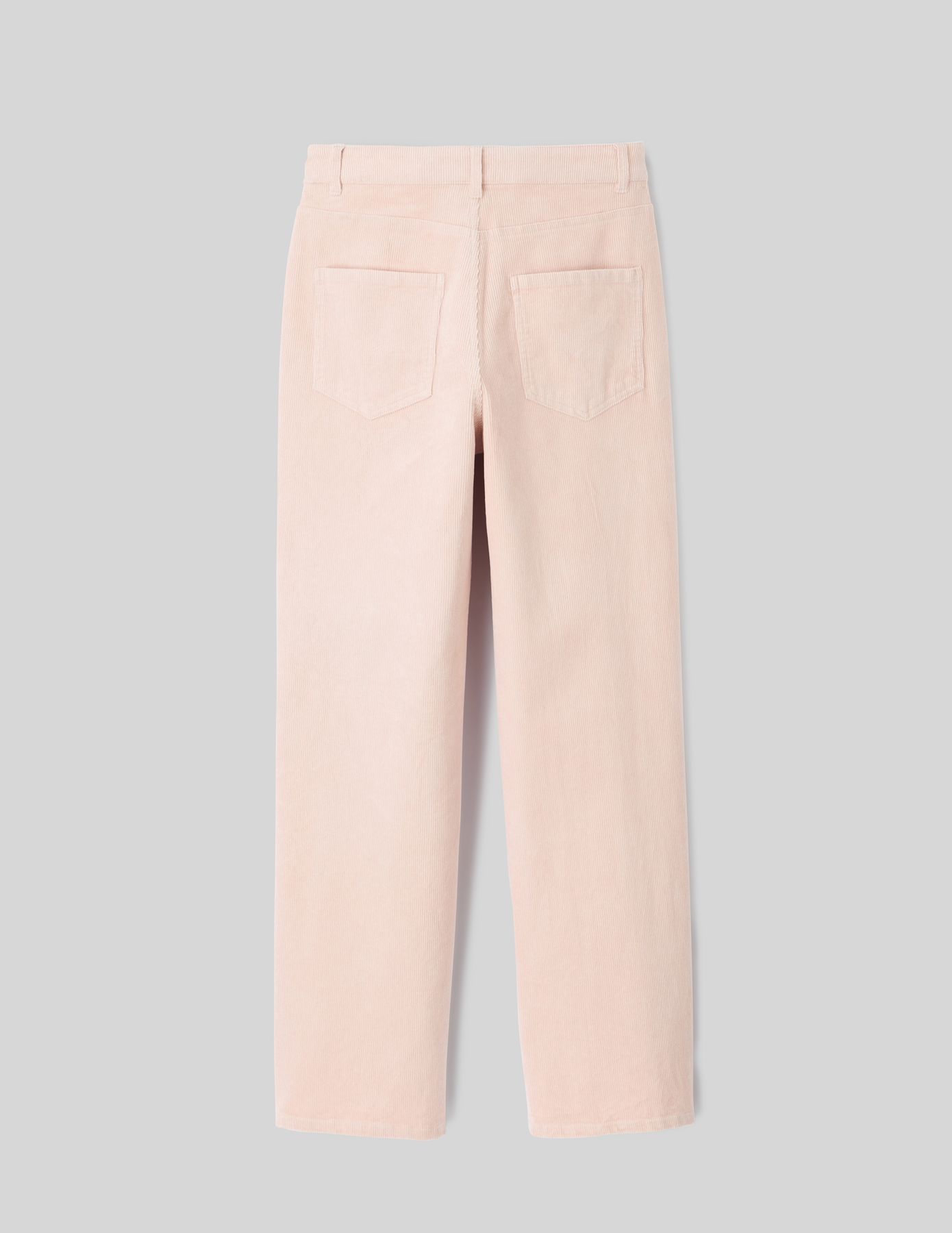Pantalon straight velours